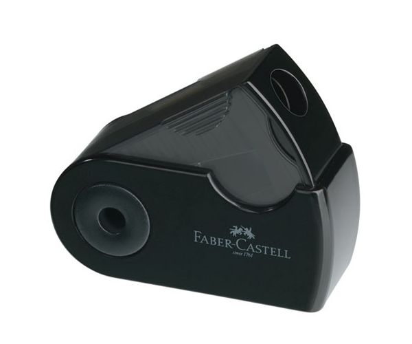 Faber-Castell: Sleeve mini fekete hegyező