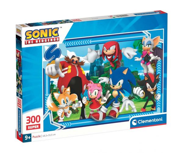 Sonic puzzle super de 300 de piese - Clementoni