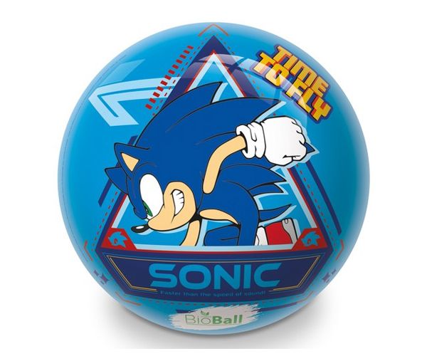 Sonic kék BioBall gumilabda 23cm - Mondo Toys
