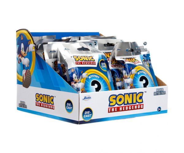 Sonic: Nano Metalfigs figură surpriză metalică, mai multe modele, 1 buc - Jada Toys