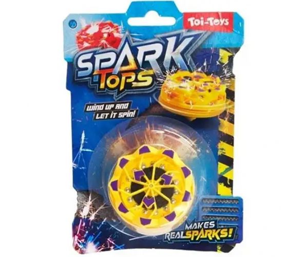 Spark Tops titirez sclipitor, mai multe tipuri, 1 bucată