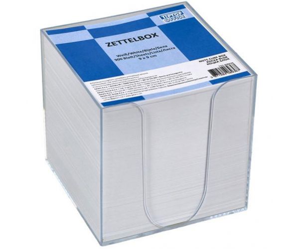 Spirit: Blocnotes în suport transparent, 900 de foi, 9x9x9cm