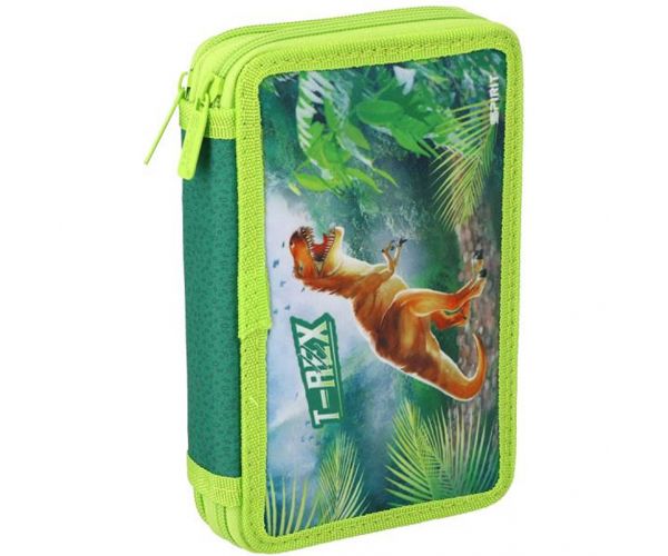 Spirit: Penar etajat cu model de dinozaur T-Rex, cu două compartimente și echipat.