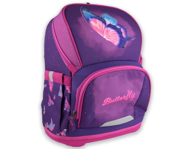 Spirit: Butterfly ergonomikus iskolatáska, hátizsák 40x29x15cm