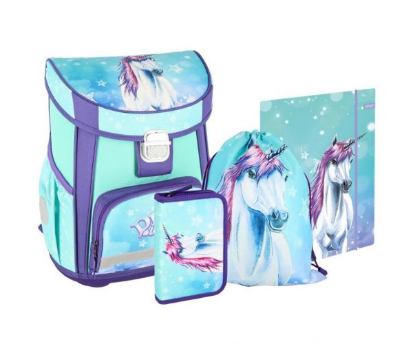 Spirit: Set de ghiozdan Little Dream, 4 piese, 38x28x17 cm