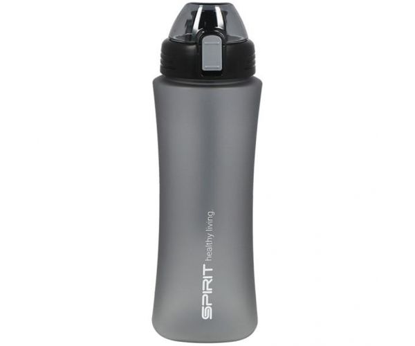 Spirit: Sticlă sport neagră fără BPA 660ml