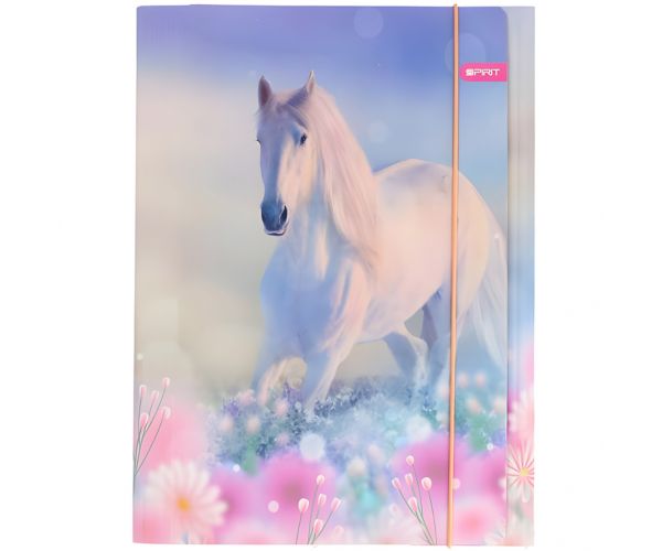 Spirit: Tânăr și Sălbatic dosar cu elastic 600gr A/4