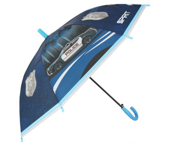 Spirit: Umbrelă automată cu model de mașină de poliție 19 66cm