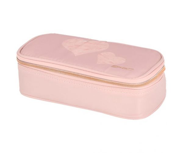 Spirit: penar oval roz cu inimioare 23x10 cm