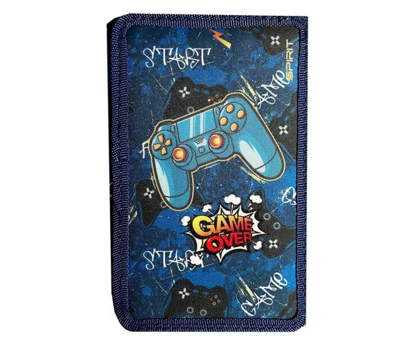 Spirit: penar umplut în trei niveluri, cu imprimeu Game Over pentru gameri, 28 de piese
