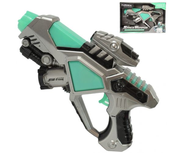 Space Weapon: Aurora űrfegyver fénnyel és hanggal 28cm