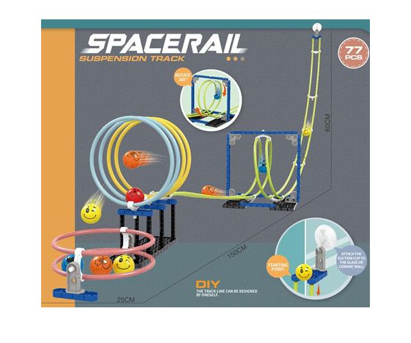 Specerail golyópálya 77 darabos