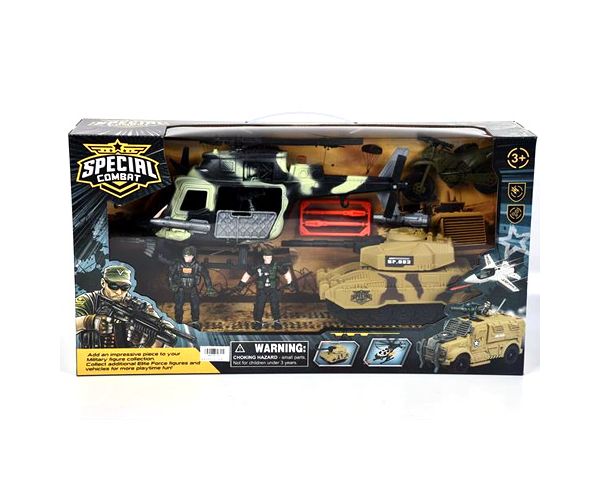 Special Combat figurine acțiune de luptă cu vehicule set de joacă