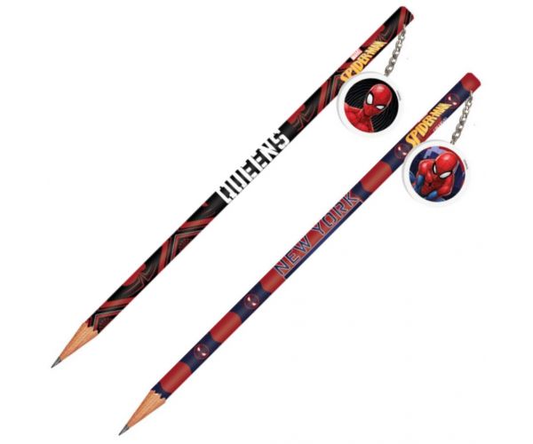 Spider-Man creion grafit cu radieră mai multe variante 1bc