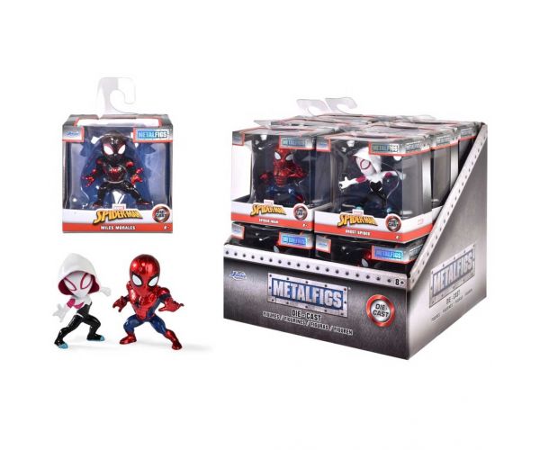 Spider-Man: Spidey Amazing Friends Figurină de acțiune metal premium 7cm în diverse versiuni 1bucat