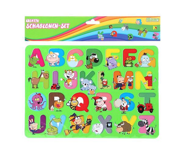 Spirit: ABC creativ șablon desen din plastic