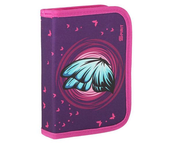 Spirit: Blue Butterfly 3D mintás kihajtható töltött tolltartó 50db