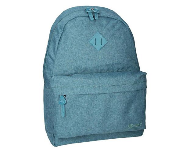 Spirit: Club albastru deschis ghiozdan rotunjit, rucsac 44x33x17cm