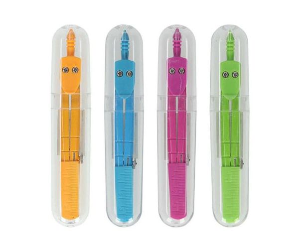 Spirit: compas colorat în suport plastic 1bc