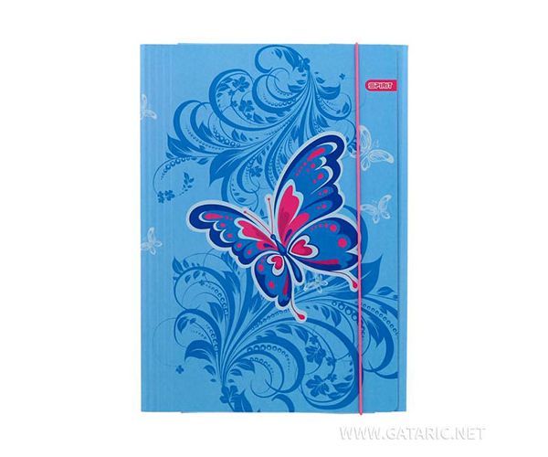Spirit: Fluture mapă cu elastic mărimea A4