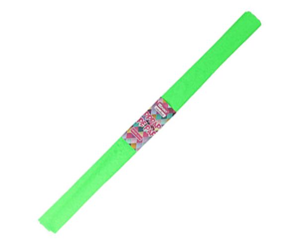 Spirit: fosforescent culoarea verde hârtie creponată 200x50cm