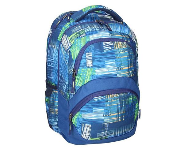 Spirit: Freedom ghiozdan rotunjit model albastru, rucsac 45x33x26cm