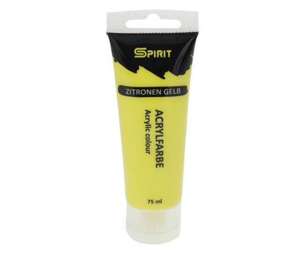 Spirit: galben deschis vopsea acrilică 75ml