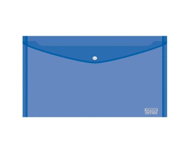 Spirit: mapă suport documente albastru transparent de 235x115mm