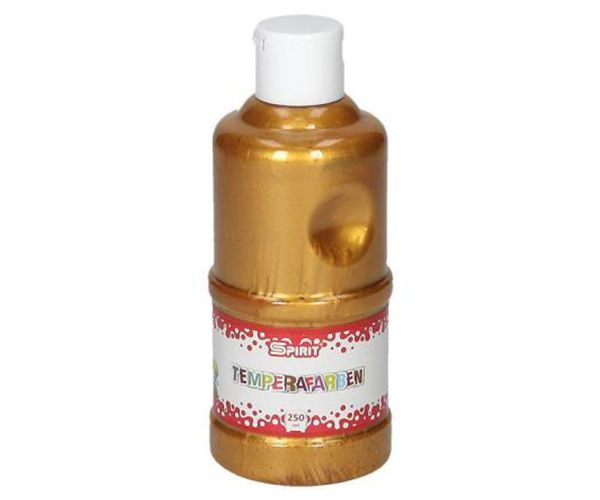 Spirit: Metál arany színű tempera 250ml