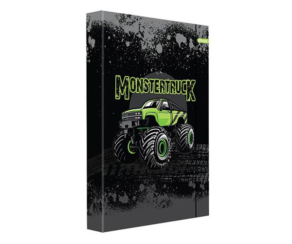 Spirit: Monster Truck mapă pentru caiete cu elastic mărimea A4