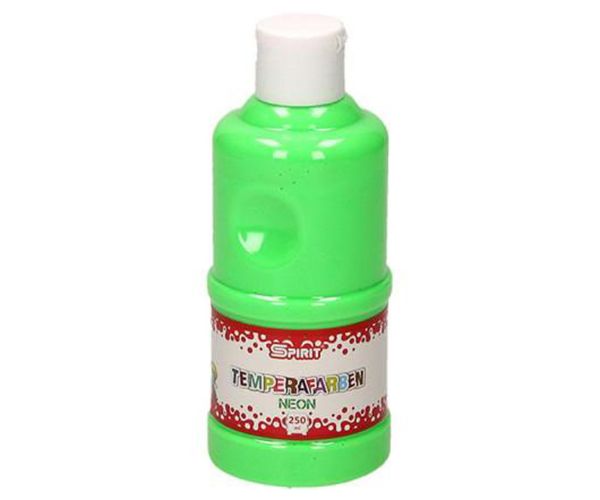 Spirit: Neon zöld színű tempera 250ml