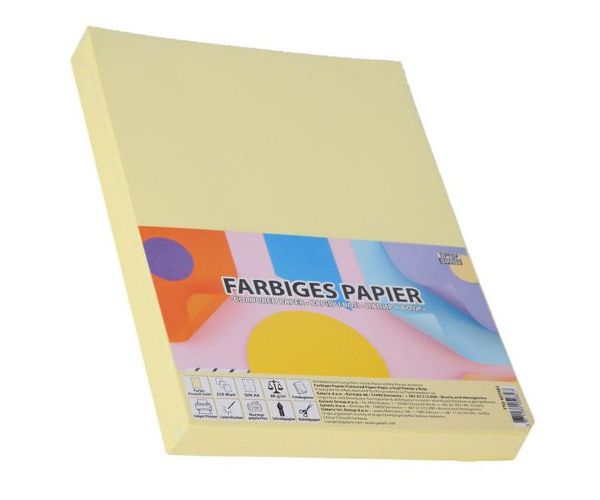 Spirit: Pastel galben A4 hârtie de copiat 80g 250 bucăți