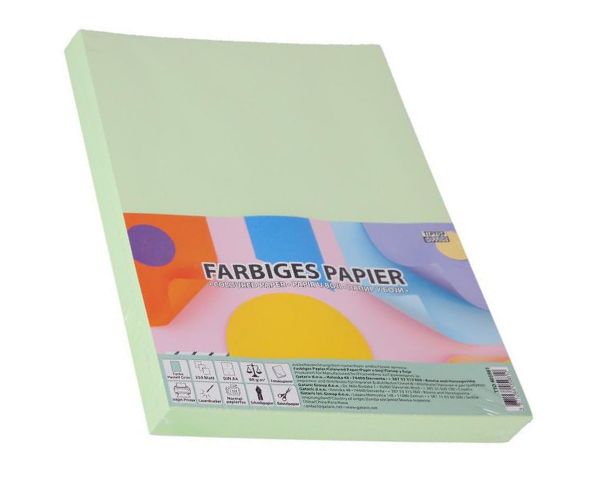 Spirit: Pastel verde hârtie de copiat A4 de 80g 250 bucăți