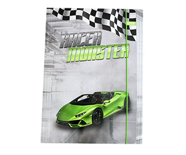 Spirit: Racer Monster mapă cu elastic mărimea A4