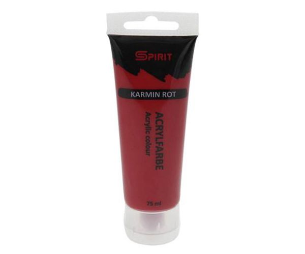 Spirit: roșu carmajin vopsea acrilică 75ml