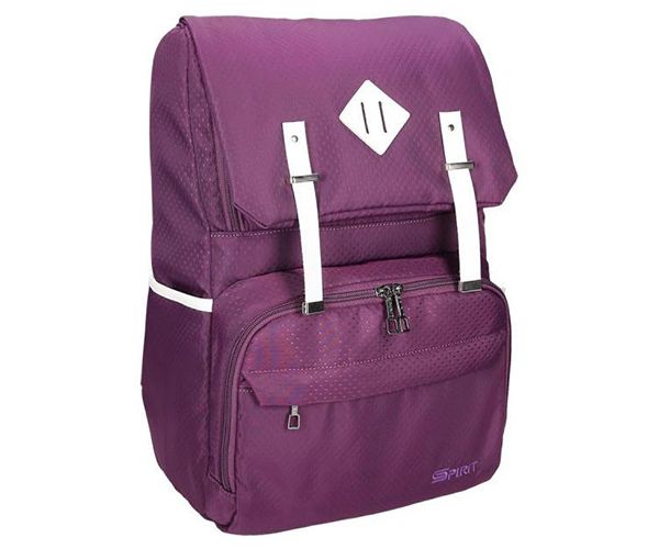 Spirit: Rucsac cu bretele albe 47x33x17cm