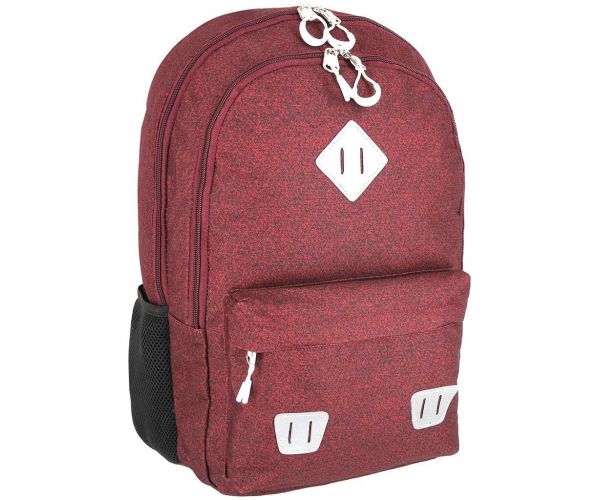 Spirit: SHADE bordeaux rucsac, ghiozdan trei compartimente rotunjit 43x29x21cm