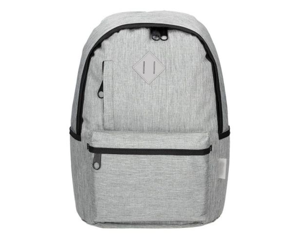 Spirit: Spot ghiozdan gri argintiu, rucsac 41x29x19cm
