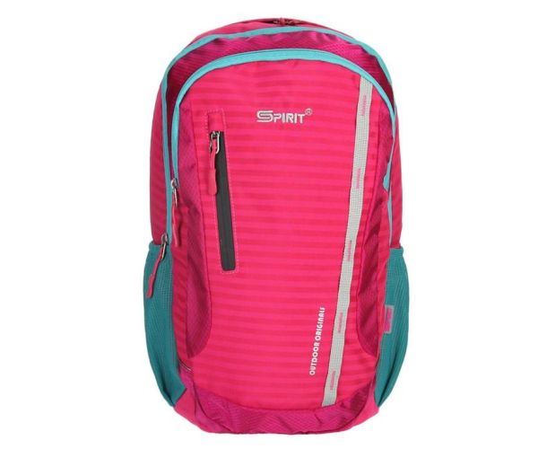 Spirit: Stilo pink-türkiz iskolatáska hátizsák