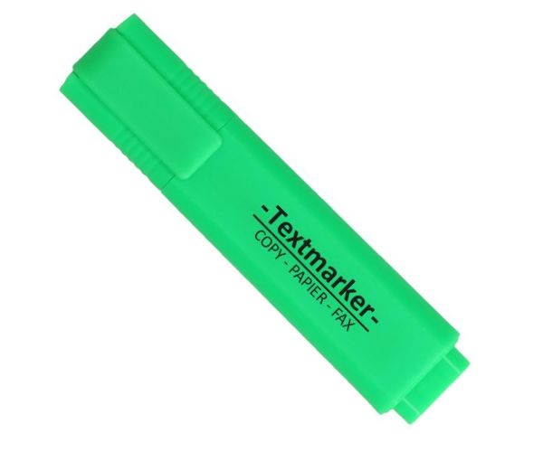 Spirit: Textmarker neon verde textliner 1-4mm cu vârf tăiat