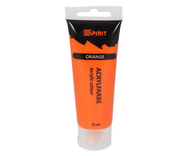 Spirit: Narancssárga akrilfesték 75ml-es