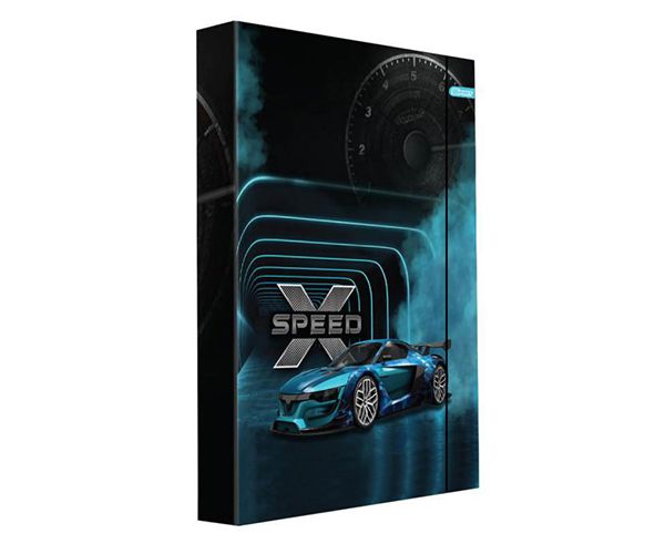 Spirit: X-Speed mașină de sport mapă pentru caiete mărimea A4