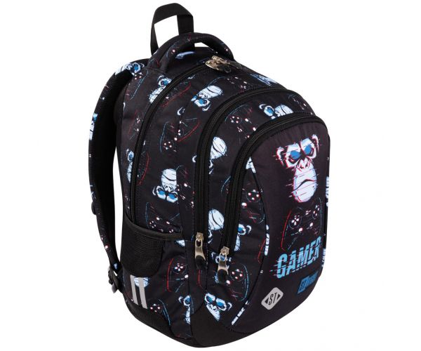 St.Right Blue Gamer rucsac ergonomic pentru școală, BP26 39x27x17cm