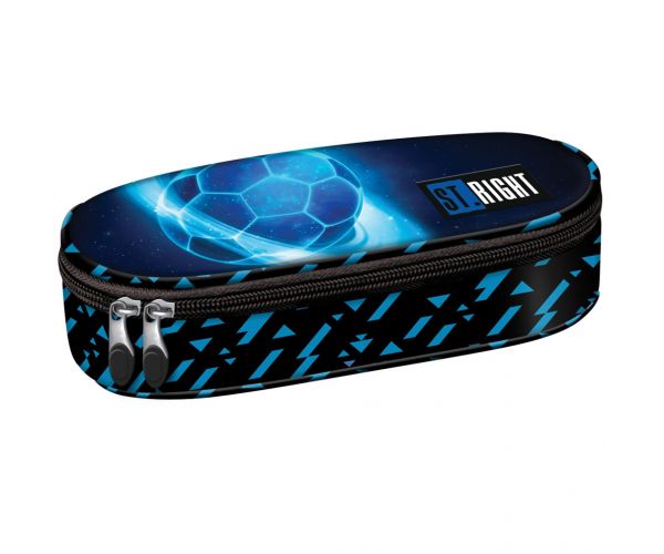 St.Right Cosmic Soccer penar oval PC01 23x9,5x6cm