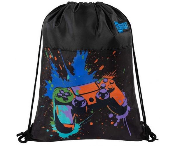 St.Right Game Controll Splash sac pentru sală, sac de sport 34x43 cm