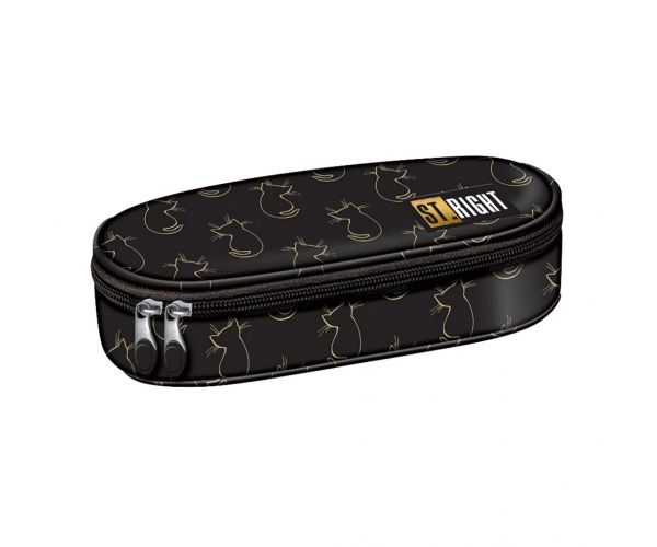 St.Right Golden Cats penar oval PC01 23x9,5x6cm