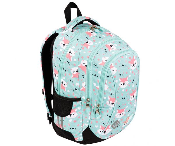 St.Right Lovely Foxy rucsac ergonomic pentru școală, BP26 39x27x17cm