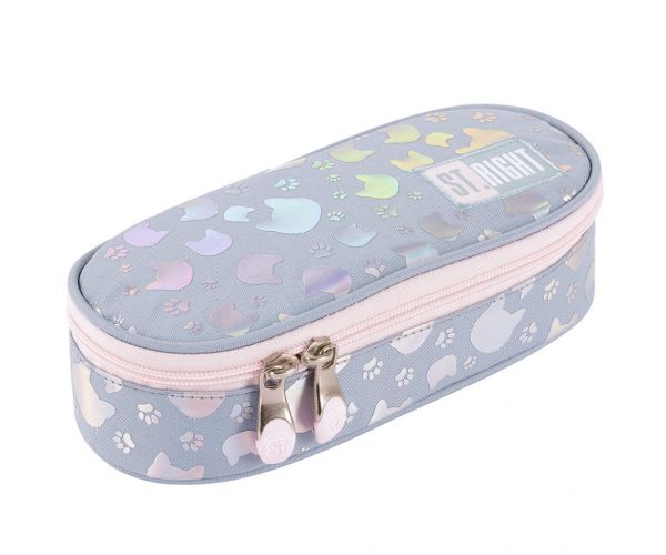 St.Right: Penar oval cu pisici Silver Cats 23cm