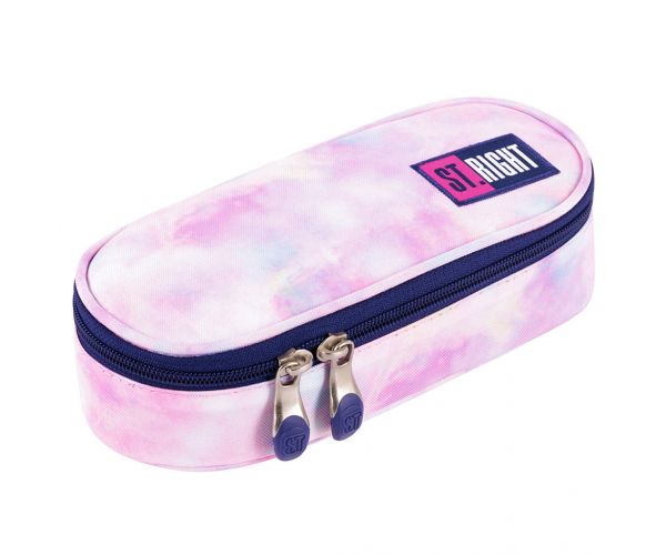 St.Right: Pink Sky penar oval pastel roz 23cm