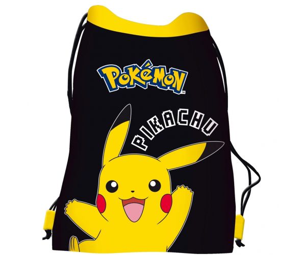 St.Right Pokémon Pikachu sac pentru echipament sportiv, dimensiuni 34x43 cm